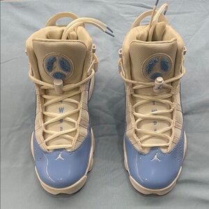 Jordan 6 Rings (7Y) Valor Blue and White